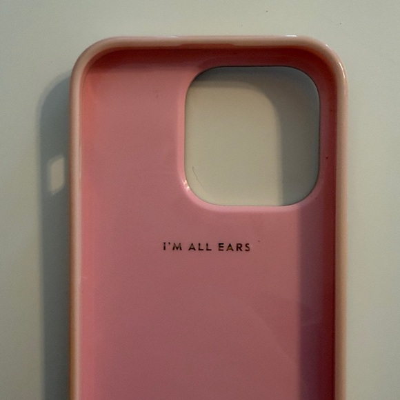 Kate Spade iPhone 14 Pro Pink Glitter Phone Case - Picture 3 of 4